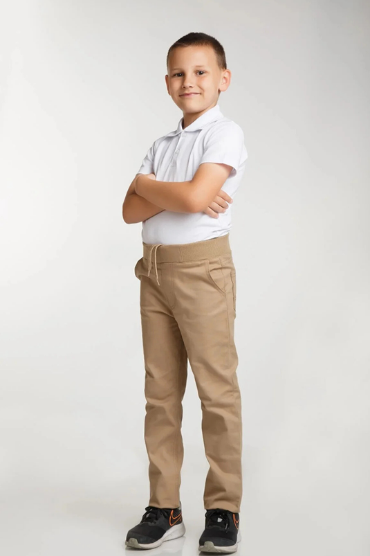 İlkokul-Ortaokul-Lise Okul Pantolonu Ful Likralı Beli Tam Lastikli Gabardin Kaliteli Kumaş