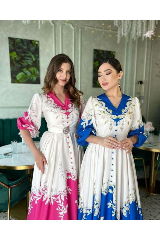 Atlas Kumaş Elbise (KEMER DAHİLDİR) - Pembe Nhn91