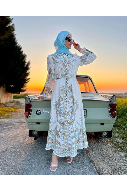 Atlas Kumaş Elbise (KEMER DAHİLDİR)-22326 Nhn88