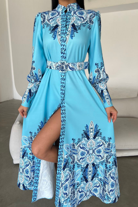 Atlas Kumaş Elbise (KEMER DAHİLDİR)- 4277