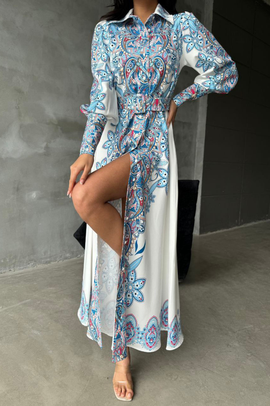 Atlas Kumaş Elbise (KEMER DAHİLDİR)- 4221